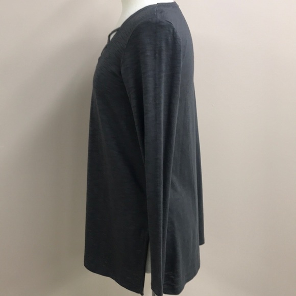 LILLA P gray tunic top small - Picture 3 of 7